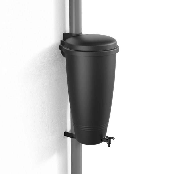 green basics rain catcher 35ltr living black